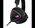 Słuchawki Asus ROG Delta II Wireless Gaming Bezprzewodowe RGB 2.4GHz