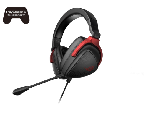 Słuchawki Asus ROG Delta S Core przewodowe 7.1 z MiniJack do PS4 PS5 Xbox