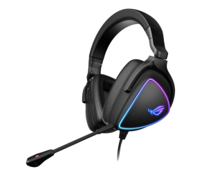Słuchawki Asus ROG Delta S USB-C gamingowe z RGB i mikrofonem AI