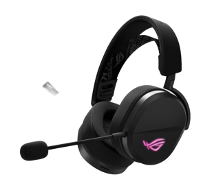 Słuchawki Asus ROG Pelta bezprzewodowe gamingowe RGB lekki mikrofon