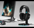 Słuchawki Corsair HS80 RGB USB czarne wydajne gamingowe z Dolby Audio 7.1