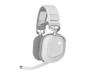 Słuchawki Corsair HS80 RGB Wireless Gaming Spatial Audio białe