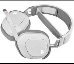 Słuchawki Corsair HS80 RGB Wireless Gaming Spatial Audio białe