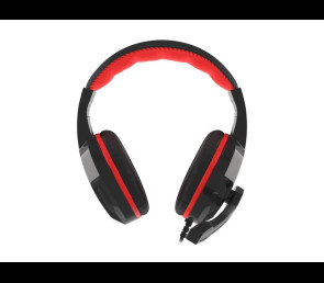 Słuchawki dla graczy Genesis Argon 100 czarno-czerwone stereo z mikrofonem