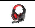 Słuchawki dla graczy Genesis Argon 110 z mikrofonem czarno-czerwone Słuchawki dla graczy Genesis Argon 110 z mikrofonem czarno-czerwone