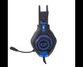 Słuchawki Esperanza Deathstrike niebieskie gaming z mikrofonem USB Słuchawki Esperanza Deathstrike niebieskie gaming z mikrofonem USB