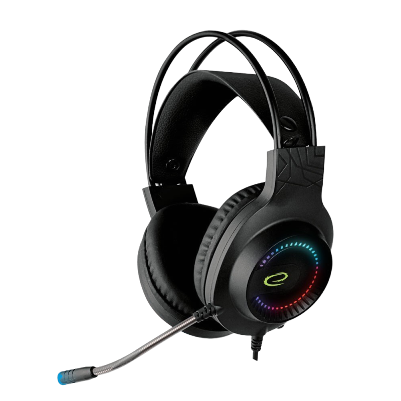 Słuchawki Esperanza Gaming 7.1 z mikrofonem nauszne Słuchawki Esperanza Gaming 7.1 z mikrofonem nauszne