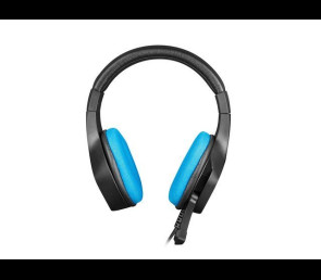 Słuchawki Fury Phantom Gaming nauszne z podświetleniem RGB czarno-niebieskie