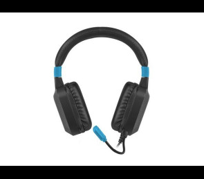 Słuchawki Fury Raptor Gaming nauszne czarno-niebieskie z mikrofonem