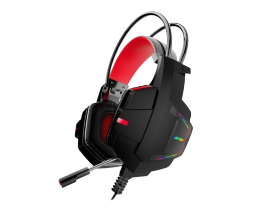 Słuchawki gamingowe Lenovo HU85 nauszne z mikrofonem i RGB
