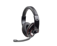 Słuchawki Gembird MHS-001 czarne z mikrofonem stereo dla graczy Słuchawki Gembird MHS-001 czarne z mikrofonem stereo dla graczy