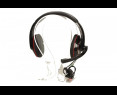 Słuchawki Gembird MHS-001 czarne z mikrofonem stereo dla graczy Słuchawki Gembird MHS-001 czarne z mikrofonem stereo dla graczy