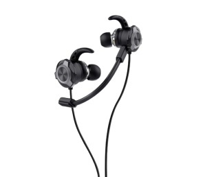 Słuchawki Trust GXT406 PINE Gaming In-Ear czarne z mikrofonami