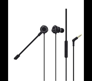 Słuchawki Trust GXT406 PINE Gaming In-Ear czarne z mikrofonami