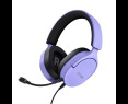 Słuchawki Trust GXT489P Fayzo Purple nauszne gamingowe z mikrofonem RGB Słuchawki Trust GXT489P Fayzo Purple nauszne gamingowe z mikrofonem RGB