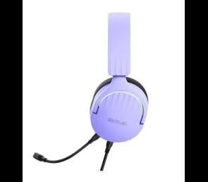 Słuchawki Trust GXT490P FAYZO 7.1 USB fioletowe gamingowe nauszne
