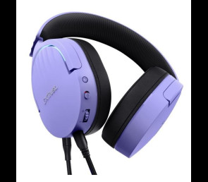 Słuchawki Trust GXT490P FAYZO 7.1 USB fioletowe gamingowe nauszne