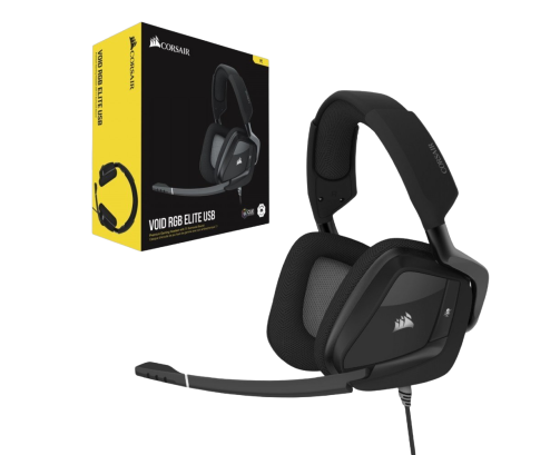 Zestaw słuchawkowy Corsair VOID RGB ELITE 7.1 USB gamingowy z mikrofonem