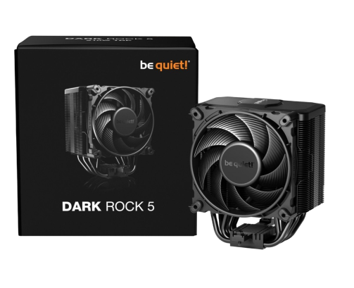 Chłodzenie CPU Be quiet! Dark Rock 5 BK035 ciche wydajne dla graczy