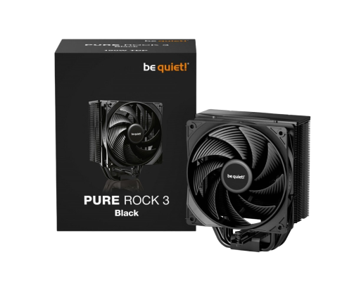 Chłodzenie CPU Be quiet! Pure Rock 3 BK039 czarne wydajne wentylator Pure Wings 3