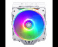 Chłodzenie CPU Cooler Master Hyper 622 Halo białe ARGB 6 heatpipe podwójny radiator Chłodzenie CPU Cooler Master Hyper 622 Halo białe ARGB 6 heatpipe podwójny radiator