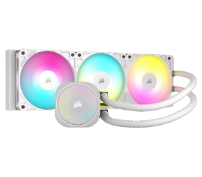 Chłodzenie CPU Corsair NAUTILUS 360 ARGB 360 mm białe wydajne