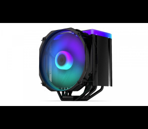 Chłodzenie procesora Fortis 5 Black ARGB ciche wydajne LED