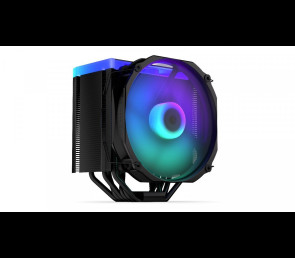 Chłodzenie procesora Fortis 5 Black ARGB ciche wydajne LED