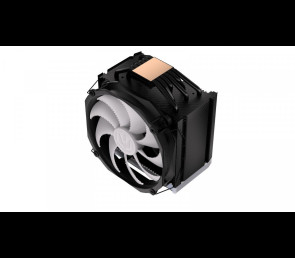 Chłodzenie procesora Fortis 5 Black ARGB ciche wydajne LED