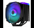 Chłodzenie procesora Fortis 5 Black ARGB ciche wydajne LED Chłodzenie procesora Fortis 5 Black ARGB ciche wydajne LED