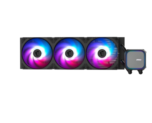 Chłodzenie procesora MSI MAG CORELIQUID A13 360mm ARGB lekka konstrukcja cieczy