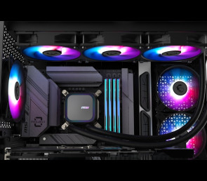 Chłodzenie procesora MSI MAG CORELIQUID A13 360mm ARGB lekka konstrukcja cieczy