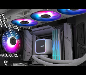 Chłodzenie procesora MSI MAG CORELIQUID A13 360mm ARGB lekka konstrukcja cieczy