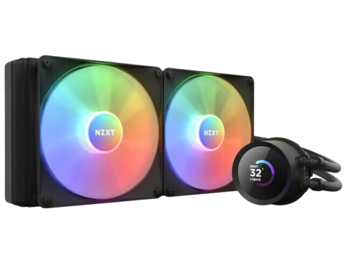 Chłodzenie wodne NZXT Kraken 280 RGB LCD wydajne ciche z podświetleniem