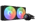 Chłodzenie wodne NZXT Kraken 280 RGB LCD wydajne ciche z podświetleniem Chłodzenie wodne NZXT Kraken 280 RGB LCD wydajne ciche z podświetleniem