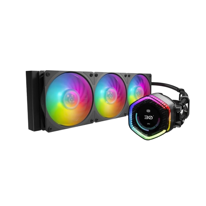 Cooler Master Chłodzenie wodne MasterLiquid ML360 ION 360mm ARGB aktywne Cooler Master Chłodzenie wodne MasterLiquid ML360 ION 360mm ARGB aktywne