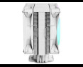 Wentylator CPU NZXT T120 RGB Biały wysokowydajny chłodzenie Wentylator CPU NZXT T120 RGB Biały wysokowydajny chłodzenie