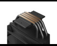 Wentylator CPU NZXT T120 RGB czarny wydajny z podświetleniem RGB Wentylator CPU NZXT T120 RGB czarny wydajny z podświetleniem RGB