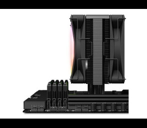 Wentylator CPU NZXT T120 RGB czarny wydajny z podświetleniem RGB