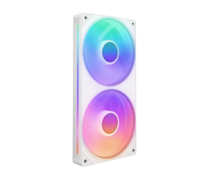 Wentylator NZXT F240 RGB CORE PWM biały 12 cm cichy wydajny