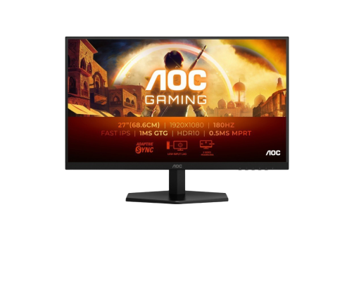 AOC Monitor 27G42E 27 cali 180Hz Fast IPS gaming ultrapłynny