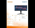 Gigabyte Monitor 34 cale MO34WQC QD-OLED WQHD wydajny gamingowy Gigabyte Monitor 34 cale MO34WQC QD-OLED WQHD wydajny gamingowy