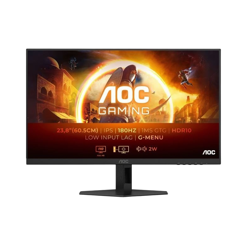 Monitor AOC 24G4XE 23.8 FHD 180Hz IPS z głośnikami Monitor AOC 24G4XE 23.8 FHD 180Hz IPS z głośnikami