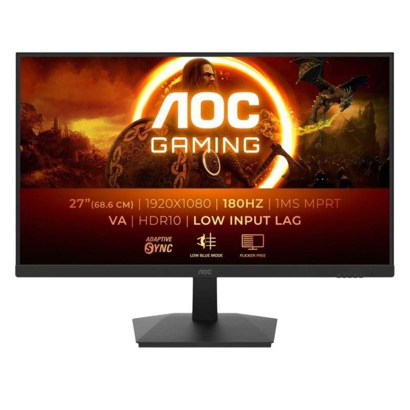 Monitor AOC C27G4ZXU 27 cali zakrzywiony Fast VA 280Hz HDMI Monitor AOC C27G4ZXU 27 cali zakrzywiony Fast VA 280Hz HDMI