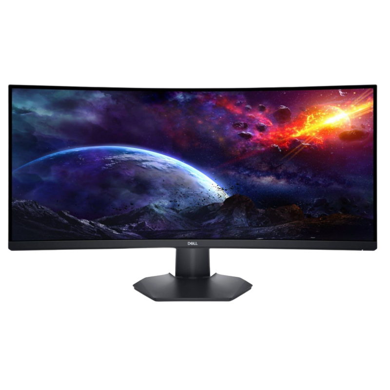 Monitor Dell S3422DWG 34 VA LED zakrzywiony 3440x1440 144Hz dla graczy Monitor Dell S3422DWG 34 VA LED zakrzywiony 3440x1440 144Hz dla graczy