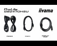 Monitor IIYAMA G-MASTER GB2470HSU-W6 24 FHD 180Hz 0.2ms IPS z głośnikami Monitor IIYAMA G-MASTER GB2470HSU-W6 24 FHD 180Hz 0.2ms IPS z głośnikami