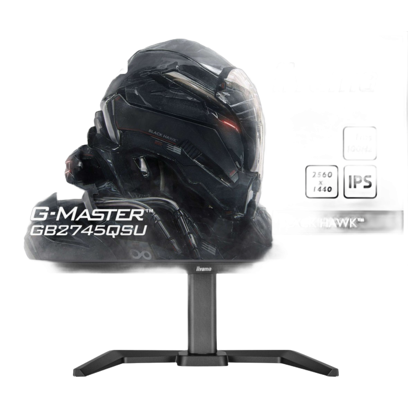 Monitor IIYAMA G-MASTER GB2745QSU-B2 27 cali IPS QHD 100Hz 1ms Monitor IIYAMA G-MASTER GB2745QSU-B2 27 cali IPS QHD 100Hz 1ms