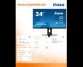 Monitor IIYAMA ProLite XUB2492HSU-B6 23.8 FHD IPS 100Hz regulowany PIVOT Monitor IIYAMA ProLite XUB2492HSU-B6 23.8 FHD IPS 100Hz regulowany PIVOT