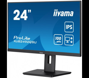 Monitor iiyama ProLite XUB2492QSU-B1 24 IPS QHD 100Hz USB-C