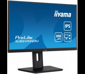 Monitor iiyama ProLite XUB2492QSU-B1 24 IPS QHD 100Hz USB-C